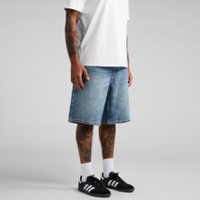 Denim Shorts 23" – Shorts – AS Colour – available in WASHED BLACK, WASHED BLUE – thumbnail 3 of 11