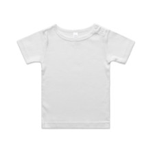 Organic Infant Wee Tee – T Shirts – AS Colour – available in BLACK, GREY MARLE, NATURAL, PINK and 2 more – thumbnail 12 of 16