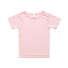 Organic Infant Wee Tee – T Shirts – AS Colour – available in BLACK, GREY MARLE, NATURAL, PINK and 2 more – thumbnail 7 of 16