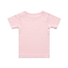 Organic Infant Wee Tee – T Shirts – AS Colour – available in BLACK, GREY MARLE, NATURAL, PINK and 2 more – thumbnail 8 of 16