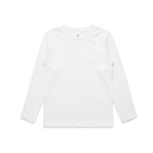 Youth Staple L/S Tee – T Shirts – AS Colour – available in BLACK, GREY MARLE, WHITE – thumbnail 6 of 11