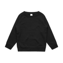 Youth Supply Crew – Pullovers – AS Colour – available in BLACK, GREY MARLE – thumbnail 1 of 9