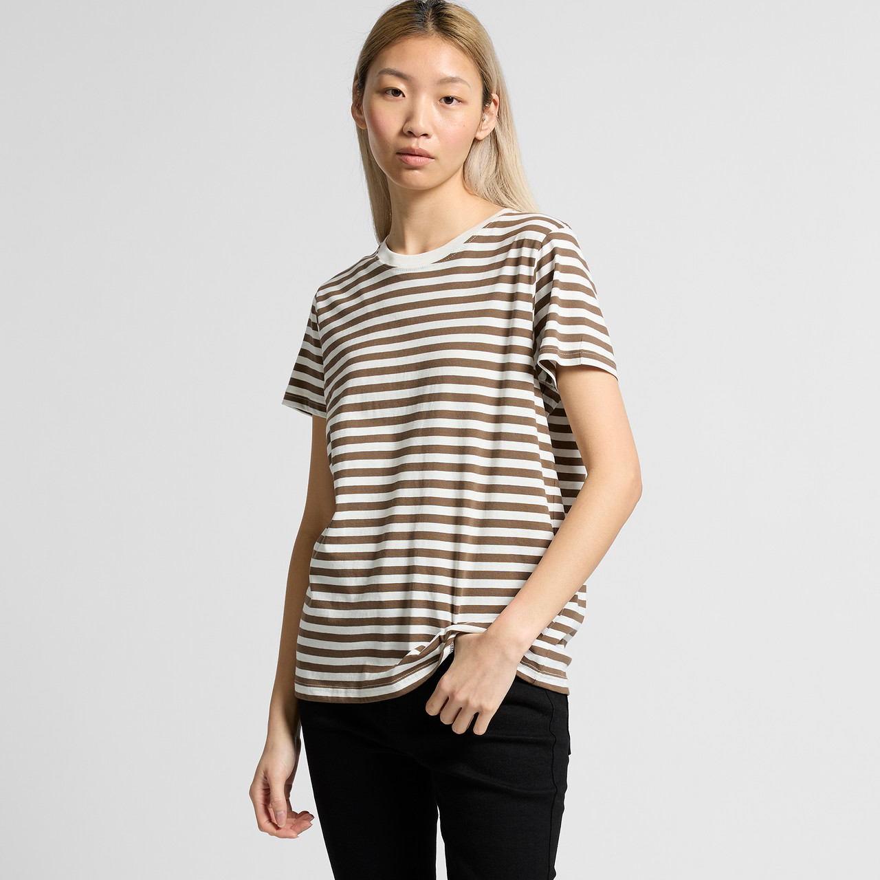 Wo's Maple Stripe Tee | 4037