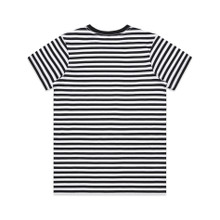 Wo's Maple Stripe Tee – T Shirts – AS Colour – available in BLACK/WHITE, NATURAL/MID BLUE, NAVY/WHITE – thumbnail 2 of 14