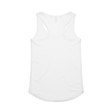 Wo's Yes Racerback Singlet – Singlets – AS Colour – available in GREY MARLE, WHITE – thumbnail 4 of 7