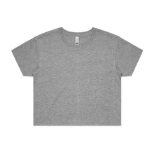 Wo's Crop Tee – T Shirts – AS Colour – available in BLACK, BUTTER, ECRU, ORCHID and 5 more – thumbnail 15 of 46