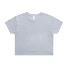 Wo's Crop Tee – T Shirts – AS Colour – available in BLACK, BUTTER, ECRU, ORCHID and 5 more – thumbnail 29 of 46