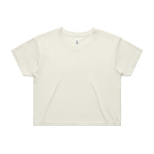 Wo's Crop Tee – T Shirts – AS Colour – available in BLACK, BUTTER, ECRU, ORCHID and 5 more – thumbnail 13 of 46
