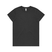 Wo's Maple Faded Tee – T Shirts – AS Colour – available in FADED BLACK, FADED MAUVE, FADED MUSTARD, FADED ROSE – thumbnail 2 of 19