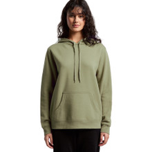 Wo's Stencil Hood – Hoodies – AS Colour – available in BLACK, BONE, GREY MARLE, PISTACHIO – thumbnail 15 of 16