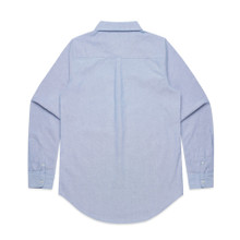 Wo's Oxford Shirt – Shirts – AS Colour – available in BLACK, LIGHT BLUE, WHITE – thumbnail 4 of 12