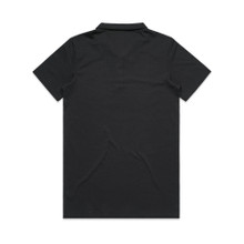 Wo's Amy Polo – Polo Shirts – AS Colour – available in BLACK, GREY MARLE, NAVY, WHITE – thumbnail 2 of 14
