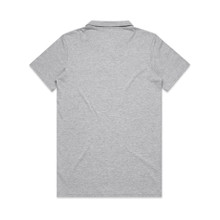 Wo's Amy Polo – Polo Shirts – AS Colour – available in BLACK, GREY MARLE, NAVY, WHITE – thumbnail 4 of 14