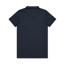 Wo's Amy Polo – Polo Shirts – AS Colour – available in BLACK, GREY MARLE, NAVY, WHITE – thumbnail 6 of 14