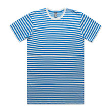Staple Stripe Tee – T Shirts – AS Colour – available in BLACK/WHITE, NATURAL/MID BLUE, NAVY/WHITE – thumbnail 3 of 14