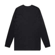 Base Organic L/S Tee – T Shirts – AS Colour – available in BLACK, NATURAL, WHITE – thumbnail 2 of 9