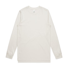 Base Organic L/S Tee – T Shirts – AS Colour – available in BLACK, NATURAL, WHITE – thumbnail 3 of 9