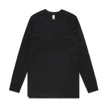 Base Organic L/S Tee – T Shirts – AS Colour – available in BLACK, NATURAL, WHITE – thumbnail 9 of 9