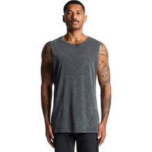 Stone Wash Barnard Tank – Singlets – AS Colour – available in ASH STONE, BLACK STONE, BLUE STONE, MOSS STONE and 1 more – thumbnail 15 of 16