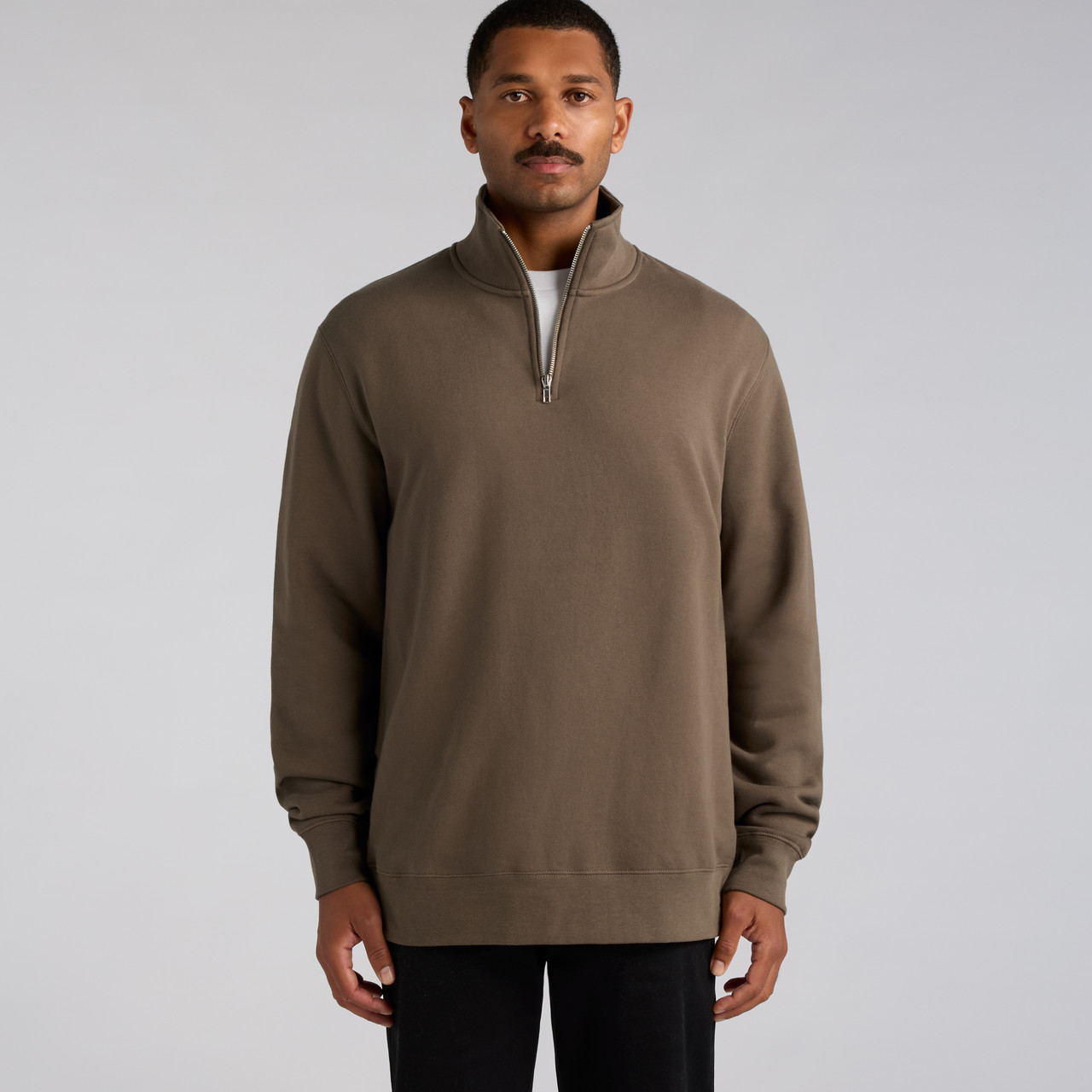 Stencil Half Zip Crew | 5125