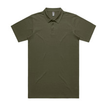 Chad Polo – Polo Shirts – AS Colour – available in ARMY, BLACK, GREY MARLE, NAVY and 1 more – thumbnail 1 of 18