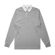 Rugby Jersey – T Shirts – AS Colour – available in BLACK, GREY MARLE, NAVY – thumbnail 8 of 21