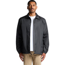 Coach Jacket – Jackets – AS Colour – available in BLACK – thumbnail 7 of 8