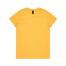 Wo's Maple Tee – T Shirts – AS Colour – available in BERRY, BLACK, BURGUNDY, BUTTER and 7 more – thumbnail 103 of 108
