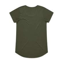 Wo's Mali Tee – T Shirts – AS Colour – available in ARMY, BLACK, GREY MARLE, NATURAL and 2 more – thumbnail 2 of 32