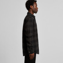 Check Shirt  S – Shirts – AS Colour – available in ARMY/BLACK – thumbnail 7 of 10
