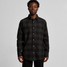 Check Shirt  S – Shirts – AS Colour – available in ARMY/BLACK – thumbnail 10 of 10