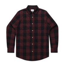 Check Shirt – Shirts – AS Colour – available in COAL/BLACK, INK BLUE/SHADOW, WALNUT/BLACK – thumbnail 3 of 16