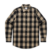 Check Shirt  S – Shirts – AS Colour – available in ARMY/BLACK – thumbnail 5 of 10