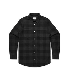 Check Shirt – Shirts – AS Colour – available in COAL/BLACK – thumbnail 11 of 14