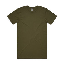 Tall Tee – T Shirts – AS Colour – available in ARMY, BLACK, GREY MARLE, NAVY and 2 more – thumbnail 1 of 18