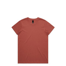 Wo's Maple Tee – T Shirts – AS Colour – available in CORAL, INDIGO, LAVENDER, TAN – thumbnail 9 of 11
