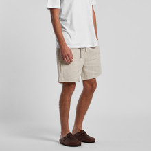 Linen Shorts 18" – Shorts – AS Colour – available in BLACK, NATURAL – thumbnail 10 of 14