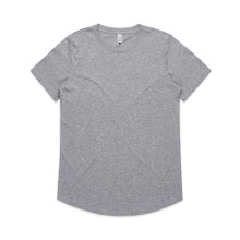 Wo's Drop Tee – T Shirts – AS Colour – available in ARMY, COAL, GREY MARLE, NAVY and 1 more – thumbnail 7 of 15