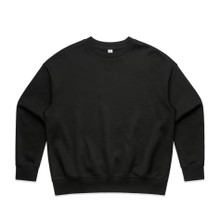 Wo's Heavy Crew – Pullovers – AS Colour – available in BLACK, ECRU, PINE GREEN – thumbnail 1 of 10