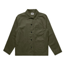 Wo's Chore Jacket – Jackets – AS Colour – available in ARMY, BLACK – thumbnail 1 of 10