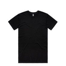 Staple Plus Tee [+5cm] 5075 – T Shirts – AS Colour – available in BLACK, WHITE – thumbnail 7 of 10