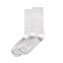 Wo's Rib Socks (2 Pairs) – Socks – AS Colour – available in BLACK, ORCHID, WHITE – thumbnail 6 of 6