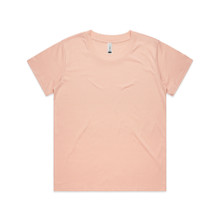 Wo's Cube Tee – T Shirts – AS Colour – available in PALE PINK – thumbnail 5 of 5