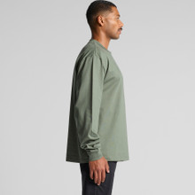 Heavy L/S Tee – T Shirts – AS Colour – available in BLACK, BUTTER, ECRU, MIDNIGHT BLUE and 1 more – thumbnail 11 of 18