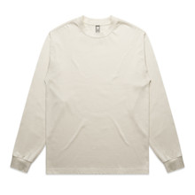 Heavy L/S Tee – T Shirts – AS Colour – available in BLACK, BUTTER, ECRU, MIDNIGHT BLUE and 1 more – thumbnail 7 of 18