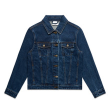 Wo's Denim Jacket – Jackets – AS Colour – available in MID BLUE – thumbnail 1 of 5