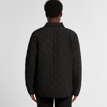 Quilted Jacket – Jackets – AS Colour – available in BLACK – thumbnail 6 of 8