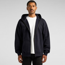 Relax Zip Hood – Hoodies – AS Colour – available in BLACK, GREY MARLE, INK BLUE – thumbnail 13 of 13