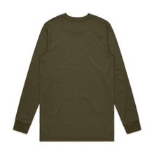 Base L/S Tee – T Shirts – AS Colour – available in ARMY, ASH HEATHER, NAVY, PALE PINK and 1 more – thumbnail 2 of 19