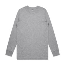 Base L/S Tee – T Shirts – AS Colour – available in ARMY, ASH HEATHER, NAVY, PALE PINK and 1 more – thumbnail 19 of 19